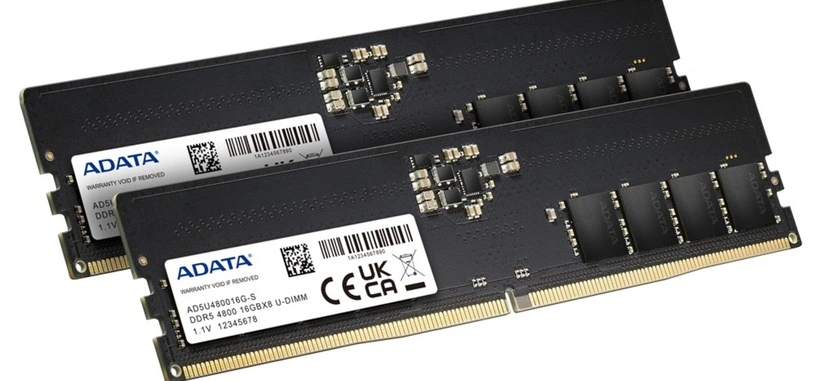 ADATA distribuye sus primeros kits de memoria DDR5 a 4800 MHz