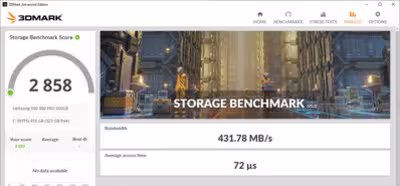 Añaden una nueva prueba a '3DMark' diseñada para perfilar el rendimiento de las SSD en juegos