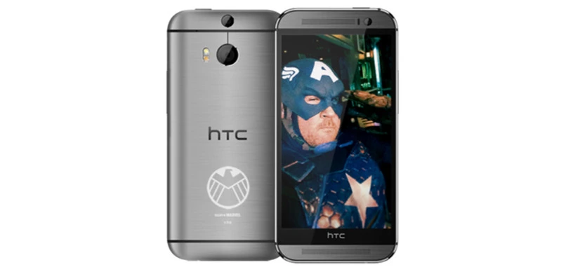 Una versión especial del HTC One con el logo de SHIELD para promocionar la última película del Capitán América