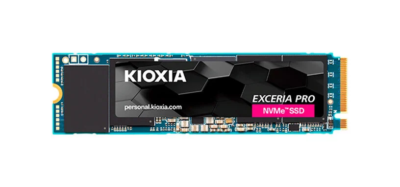 Kioxia presenta la serie Exceria Pro de SSD de tipo PCIe 4.0