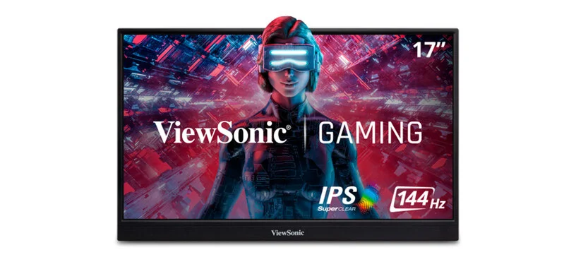 ViewSonic anuncia el VX1755, monitor portátil de 17˝ FHD de 144 Hz con FreeSync