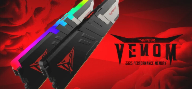 Patriot anuncia los módulos Viper Venom de DDR5 de hasta 6200 MHz
