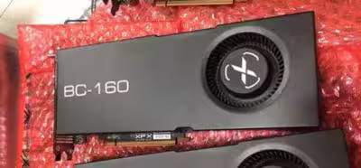 XFX pone a la venta en China la BC-160 para criptominería, basada en el chip Navi 12