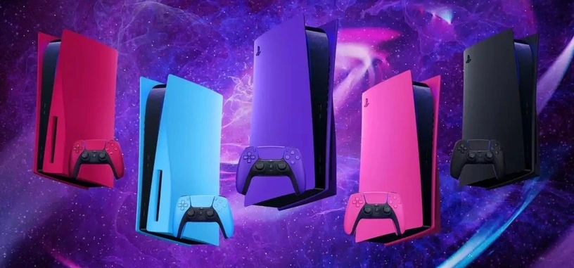 Sony anuncia las cubiertas intercambiables para la PS5 en diversos colores y mandos a juego
