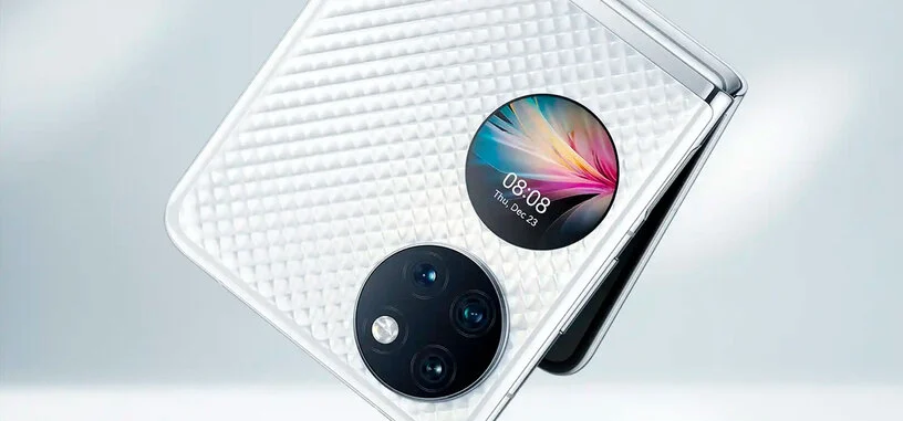 Huawei presenta el P50 Pocket con pantalla plegable