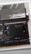 ASUS está desarrollando un adaptador de memoria DDR4 a DDR5