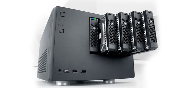 SilverStone presenta la caja CS351 con cinco bahías externas para ...