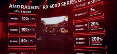 Llega una oleada de nuevas Radeon a los portátiles: ocho RX 6000M y RX 6000S en total