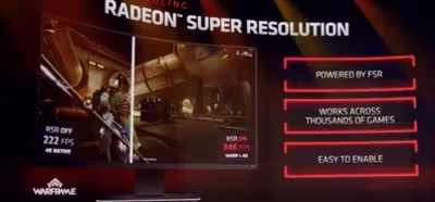 AMD anuncia Radeon Super Resolution, FSR metido directamente en los controladores