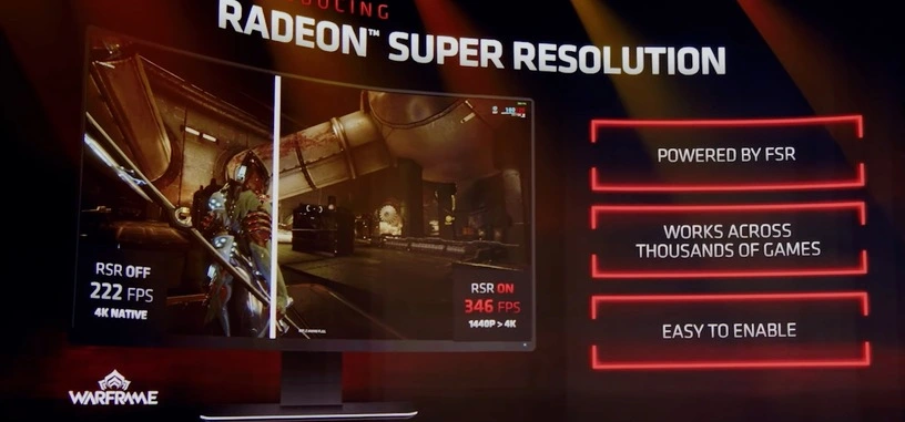 AMD anuncia Radeon Super Resolution, FSR metido directamente en los controladores