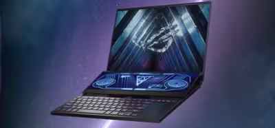 El portátil ROG Zephyrus Duo 16 trae dos pantallas, un Ryzen 9 6980HX y una RTX 3080 Ti