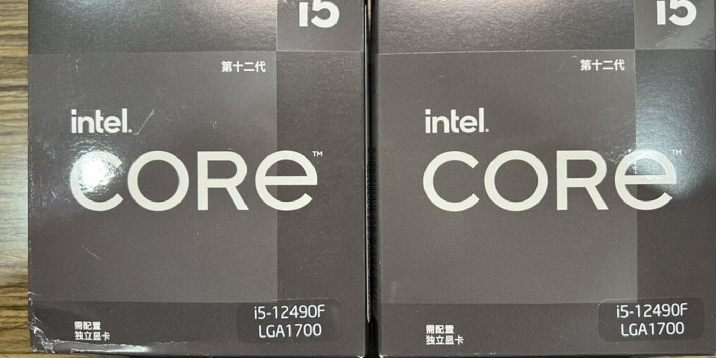 Intel Core i5-12490F LGA1700 第十二代