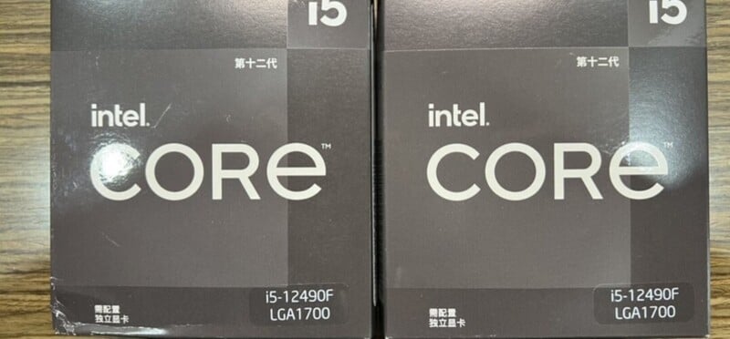 Ponen a prueba el Core i5-12490F, una versión del Core i5-12400F para China