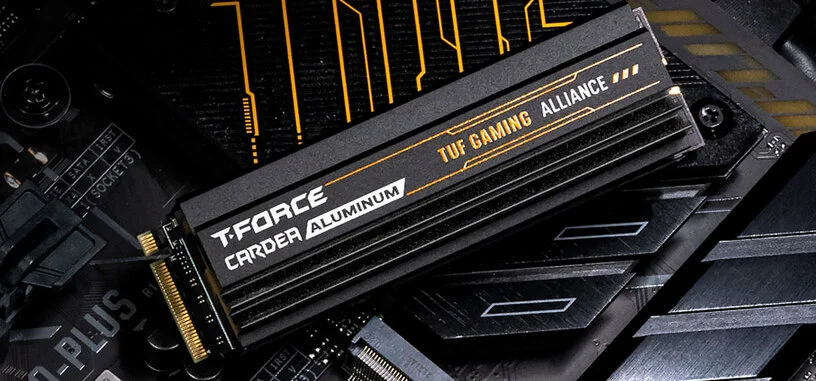 TEAMGROUP y ASUS anuncian  la unidad Cardea Z440 TUF Gaming Alliance (1 TB) tipo PCIe 4