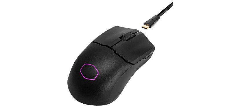 Cooler Master anuncia el ratón MM712, conexión Bluetooth y ultraligero