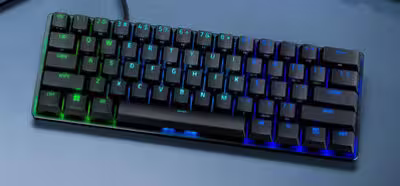 Razer anuncia el Huntsman Mini Analog, compacto 60 % con interruptores ópticos analógicos