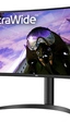 LG presenta el 34BP65C-B, monitor panorámico curvo de 34˝ UWQHD de 160 Hz