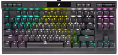 Corsair presenta el teclado K70 RGB TKL con interruptores optomecánicos