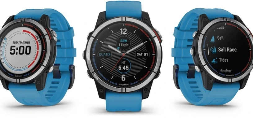Garmin presenta el reloj inteligente Quatix 7 para deportes náuticos