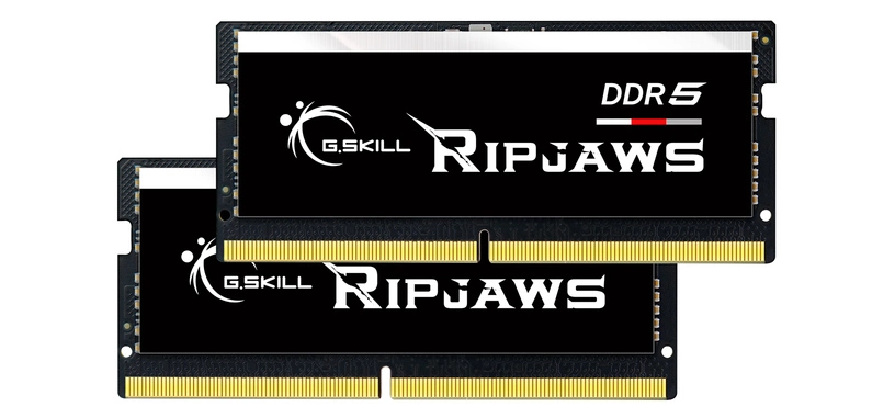 G.Skill anuncia módulos SO-DIMM de DDR5 a 4800 y 5200 MHz de hasta 32 GB