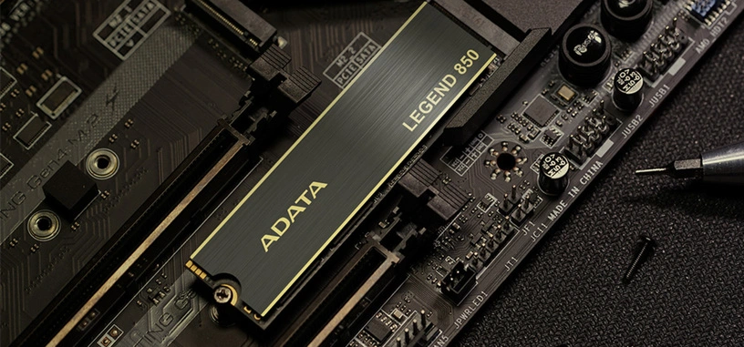 ADATA presenta la serie Legend 850 de SSD tipo PCIe 4.0