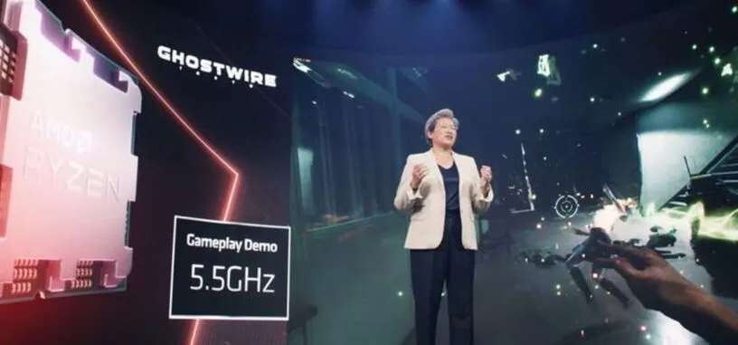 AMD indica que el Ryzen 7000 que mostró en la Computex funcionaba a 5.5 GHz en casi todos los núcleos sin OC