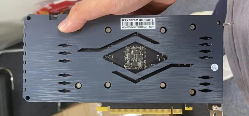 Los fabricantes chinos usan los chips de las RTX 30 de portátiles para crear tarjetas PCIe para criptominería