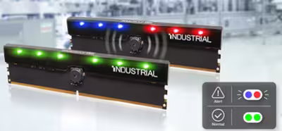 TEAMGROUP anuncia módulos DDR5-5600 de diseño industrial con ledes RGB de alerta