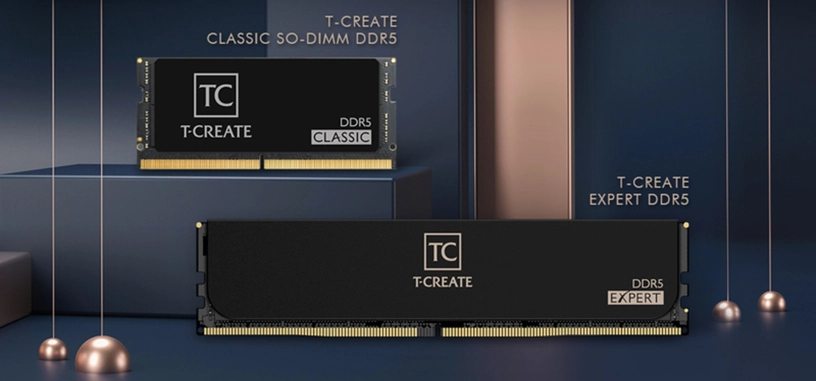 TEAMGROUP anuncia la memoria T-CREATE de tipo DDR5 para creadores