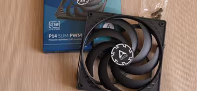 Análisis: ventilador P14 Slim PWM PST de ARCTIC