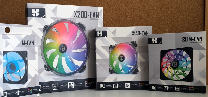 Reseña: M-Fan, Slim Fan, X140-Fan y X200-Fan de NOX, ventiladores ARGB económicos