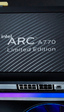 Intel tiene casi listo el primer lote de las Arc A770 para enviarlas a las tiendas