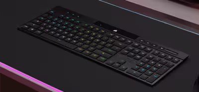Corsair presenta el K100 Air, teclado Bluetooth con interruptores MX de perfil ultrabajo