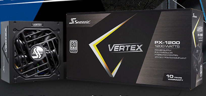 Seasonic anuncia la serie Vertex de fuentes ATX 3.0 con conector de 12+4 pines