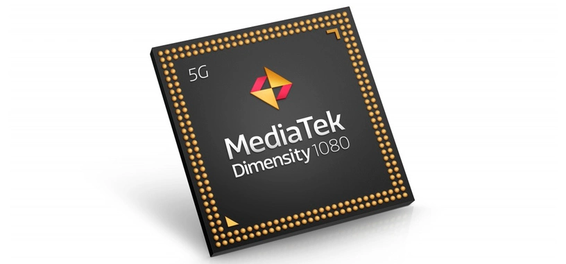 MediaTek anuncia el Dimensity 1080, una pequeña mejora respecto al Dimensity 920