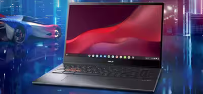 ASUS presenta el Chromebook Vibe CX55 Flip, un convertible pantalla de 144 Hz