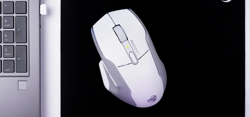 ROCCAT anuncia el ratón Kone Air, inalámbrico dual Bluetooth y adaptador USB