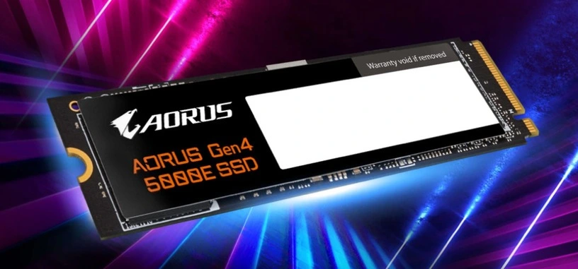 Gigabyte anuncia la serie AORUS Gen4 5000E de SSD tipo PCIe 4.0
