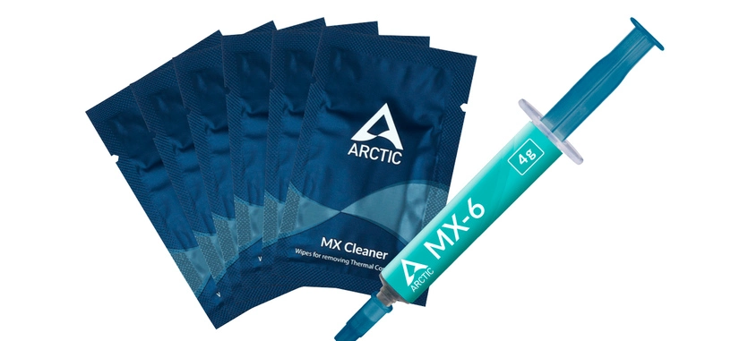 ARCTIC anuncia la pasta térmica MX-6 de alto rendimiento tras la pifia de la MX-5