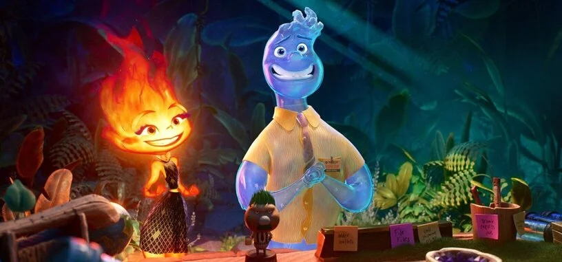 Agua, fuego, tierra y aire, son los elementos para invocar el primer tráiler de 'Elemental' de Pixar