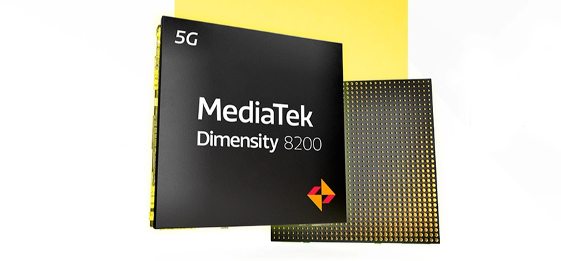 MediaTek anuncia el Dimensity 8200, fabricado a 4 nm con mejoras de rendimiento y eficiencia