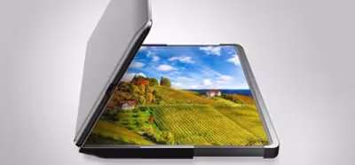 Samsung muestra su concepto de pantalla OLED que se dobla por un lado y 'extiende' por el otro
