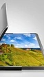 Samsung muestra su concepto de pantalla OLED que se dobla por un lado y 'extiende' por el otro