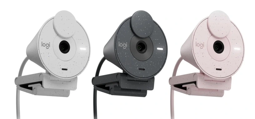 Logitech anuncia la cámara web Brio 300, de 85 euros con USB tipo C y tapa integrada