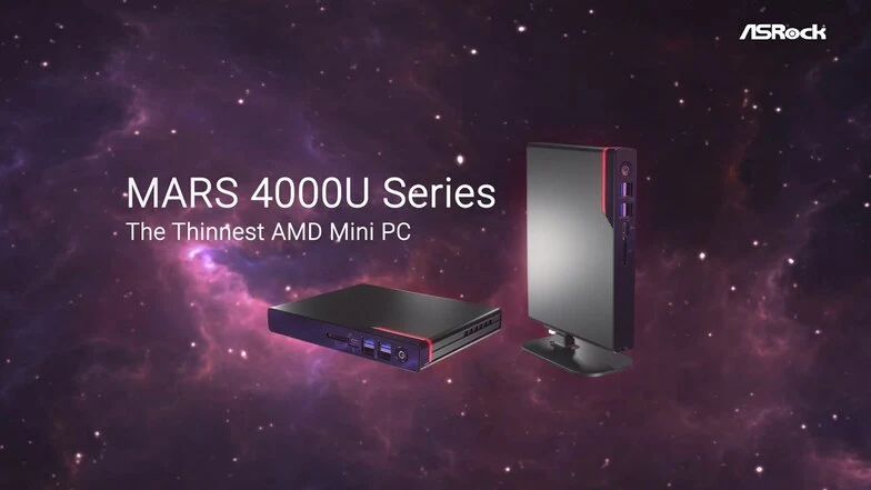 ASRock sort un mini pc avec un AMD Ryzen 7 4800U