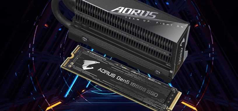Gigabyte anuncia la AORUS Gen5 10000, SSD con conexión PCIe 5.0 y alcanza los 10 GB/s
