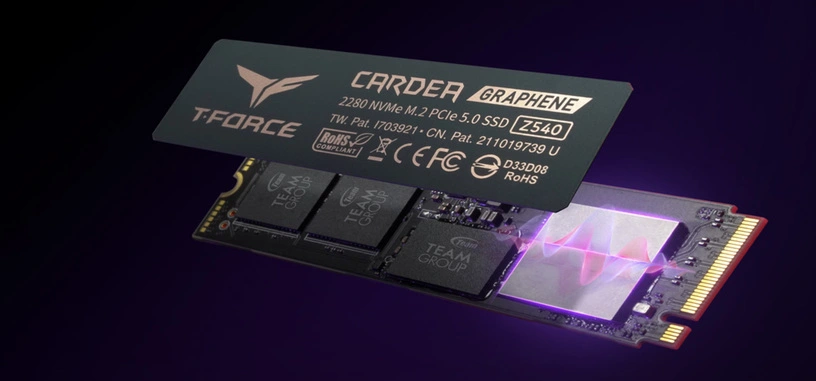 TEAMGROUP presenta la T-Force Cardea Z540, SSD de tipo PCIe 5.0