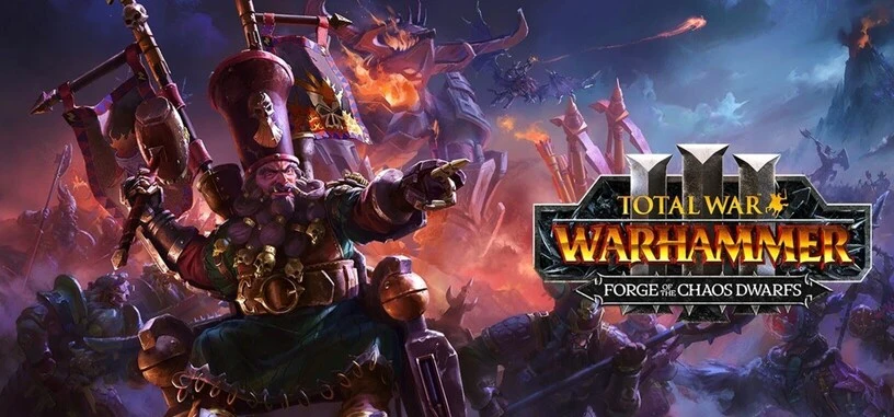 Las forjas de los enanos del caos rugen ante su llegada a 'Total War: Warhammer III'