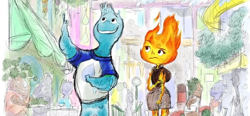 El nuevo tráiler de 'Elementos' de Pixar, deja claro que no deben mezclarse bajo ninguna circunstancia