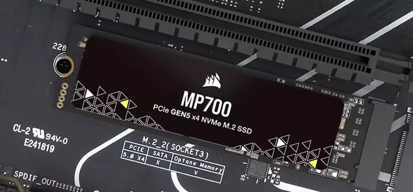 Corsair anuncia la serie MP700 de SSD de tipo PCIe 5.0